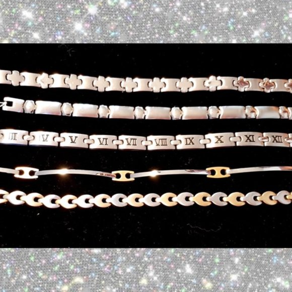 Stainless steel bracelet-Bracelet- Steinless-Bracelet/Modern Design - Picture 2 of 6